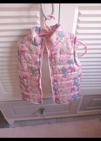 Gri Peluş Kedi Kostümü - Görsel 2