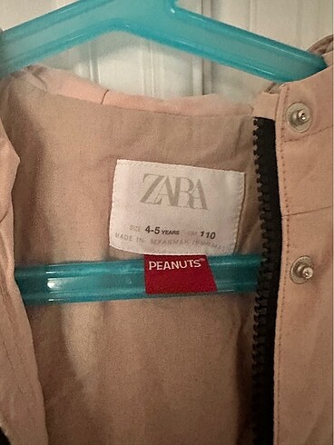 4 Yaş Beden Zara 4-5 yaş mont