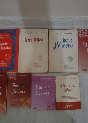  Said Nursi kitapları 