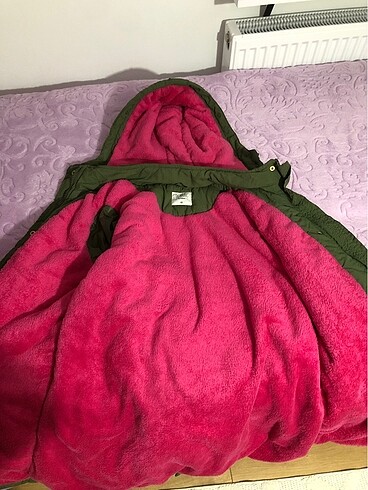 Prematüre Beden yeşil Renk Çocuk mont