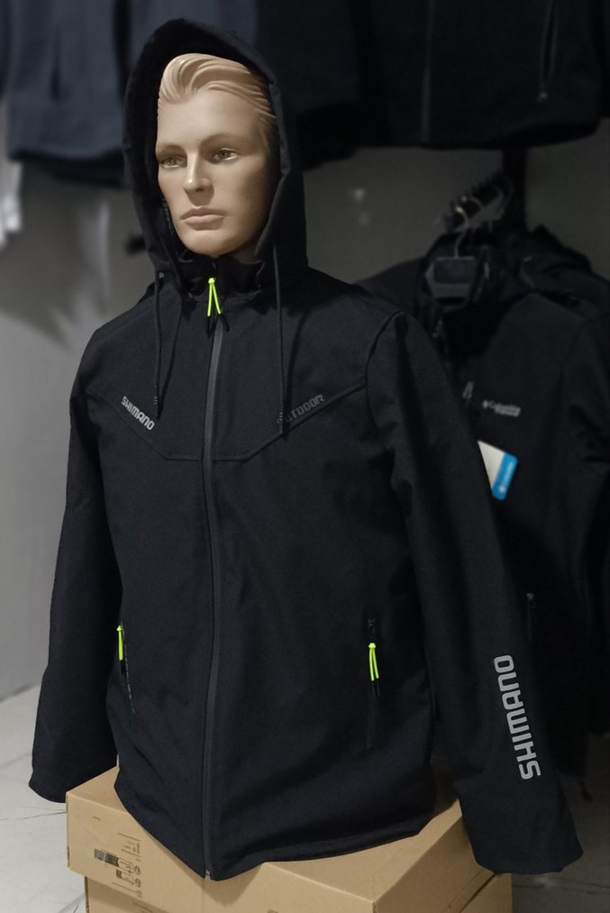 SU RÜZGAR GEÇİRMEZ SHIMANO BASKILI MONT - Görsel 2