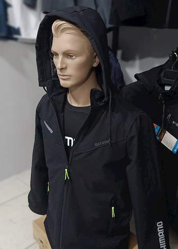 SU RÜZGAR GEÇİRMEZ SHIMANO BASKILI MONT - Görsel 5