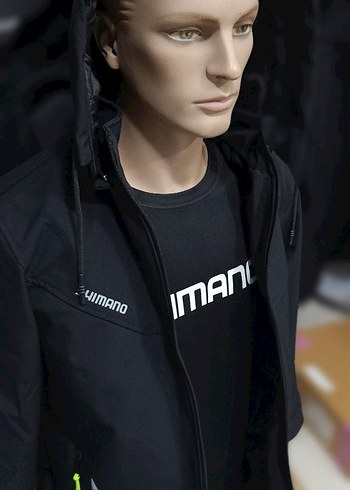 SU RÜZGAR GEÇİRMEZ SHIMANO BASKILI MONT - Görsel 3