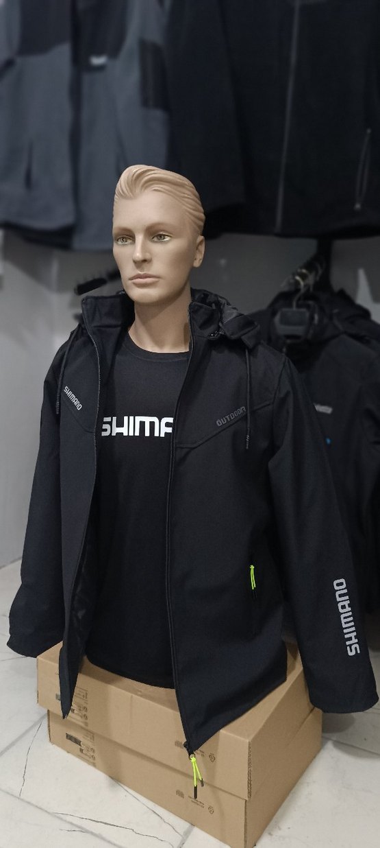 SU RÜZGAR GEÇİRMEZ SHIMANO BASKILI MONT - Görsel 2