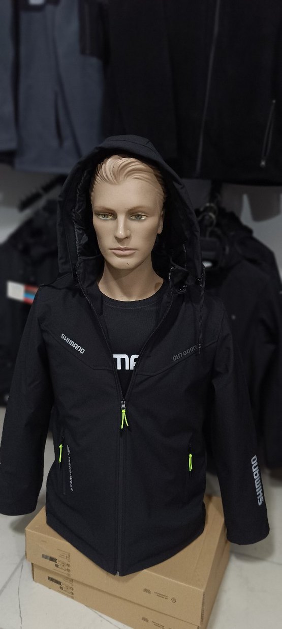 SU RÜZGAR GEÇİRMEZ SHIMANO BASKILI MONT - Görsel 4