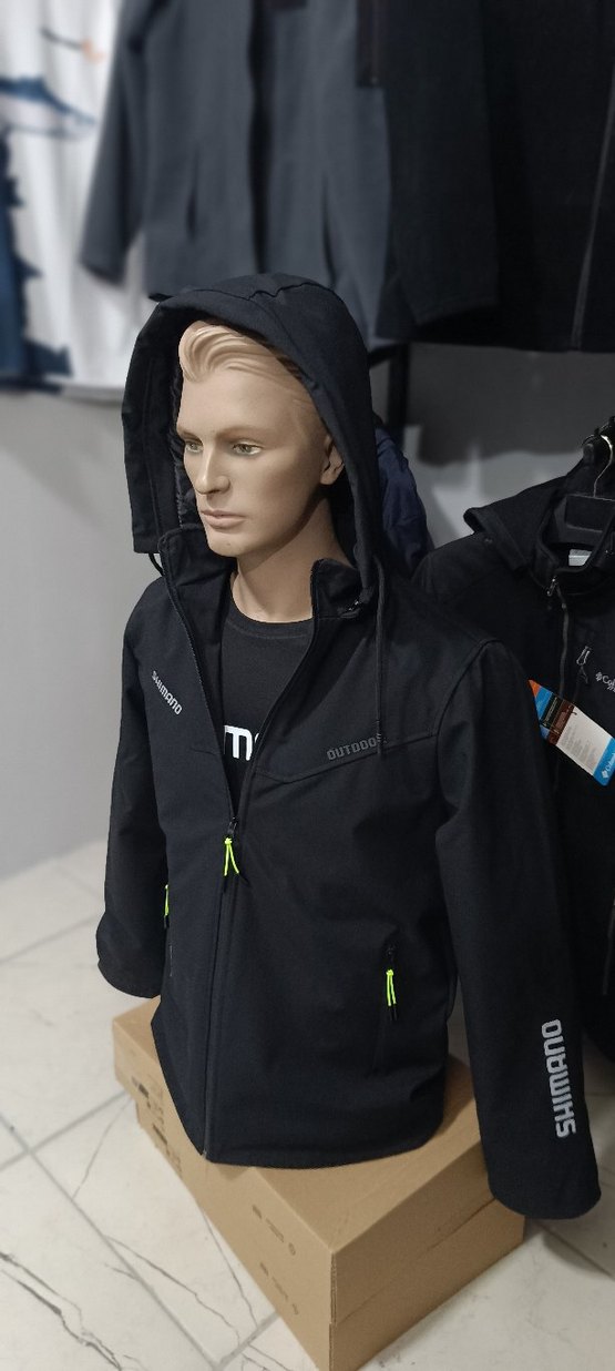 SU RÜZGAR GEÇİRMEZ SHIMANO BASKILI MONT - Görsel 5