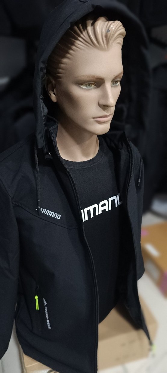 SU RÜZGAR GEÇİRMEZ SHIMANO BASKILI MONT - Görsel 3