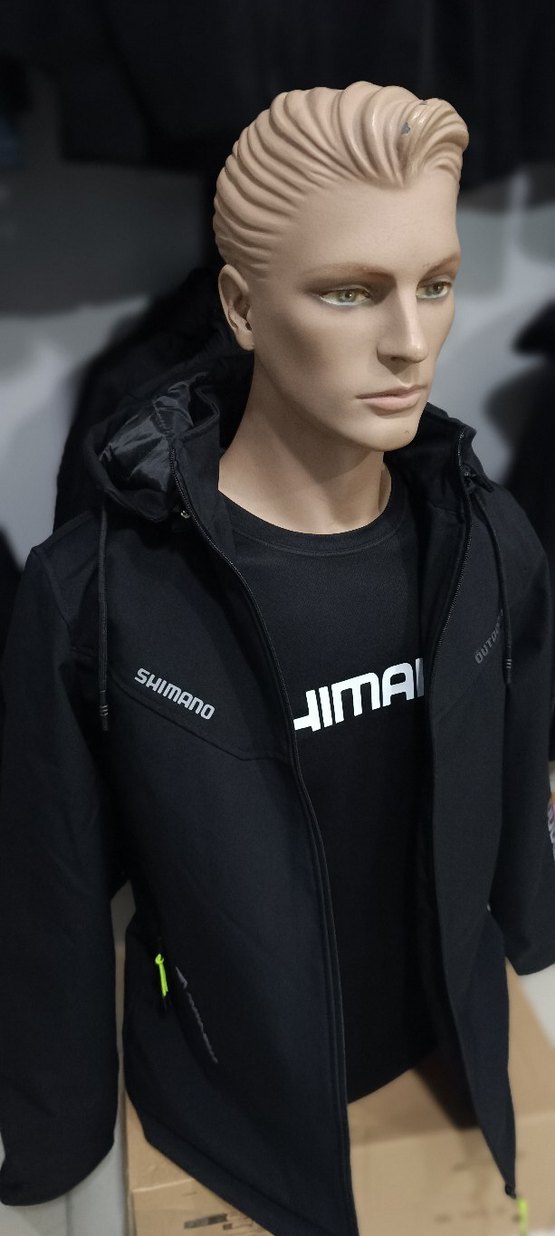 Erkek Siyah Fermuarlı Kayak Montu - Görsel 2