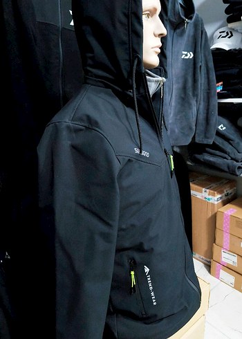 SHIMANO BASKILI SU RÜZGAR GEÇİRMEZ MONT - Görsel 6