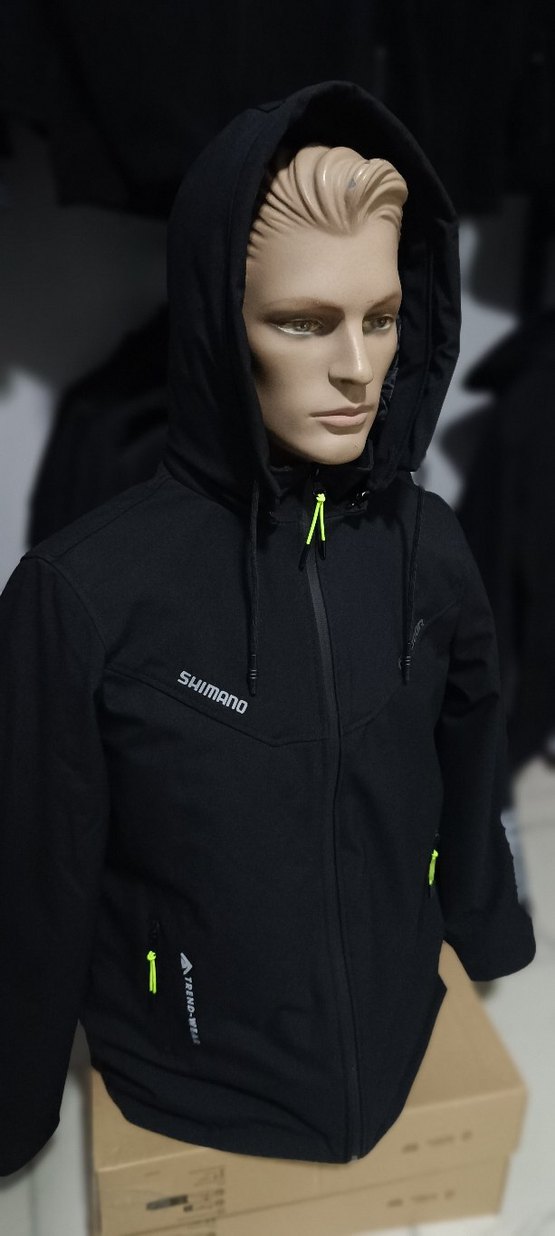 SHIMANO BASKILI SU RÜZGAR GEÇİRMEZ MONT - Görsel 2