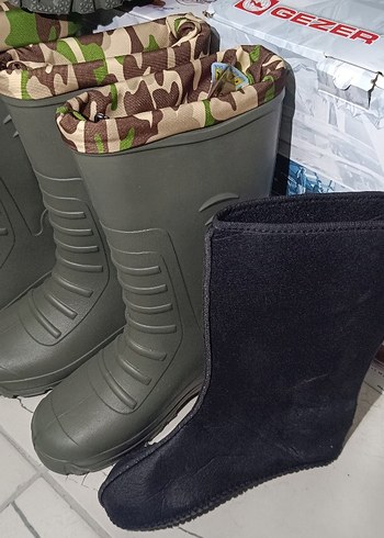 Kamuflaj Detaylı Kahverengi Erkek Outdoor Çizmeleri - Görsel 2