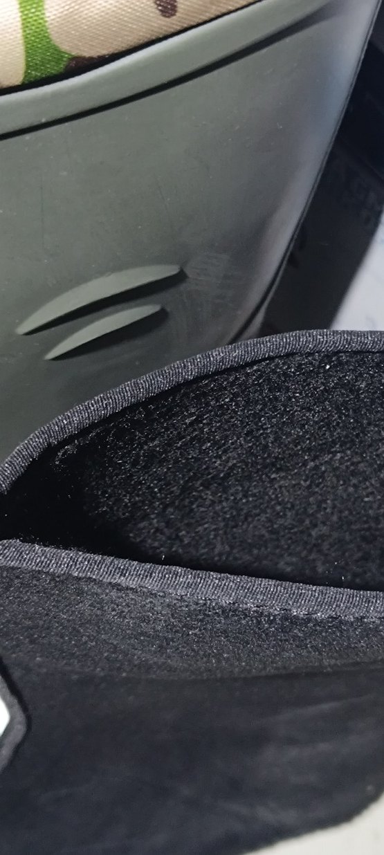 Erkek Haki Kamuflaj Desenli Diz Boyu Lastik Çizme - Görsel 2