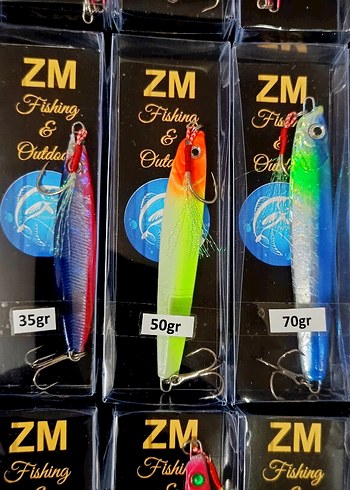 Çok Renkli 35 45 50 60 70 gr jigler - Görsel 17