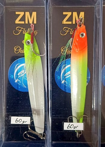 Çok Renkli 35 45 50 60 70 gr jigler - Görsel 2