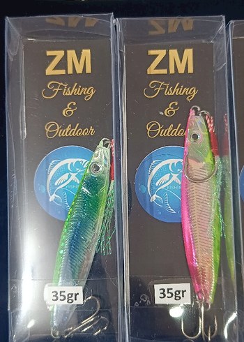 Çok Renkli 35 45 50 60 70 gr jigler - Görsel 8