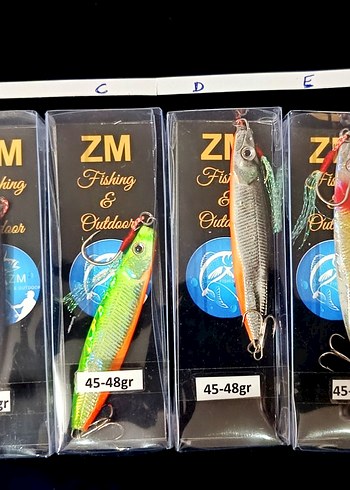 Çok Renkli 35 45 50 60 70 gr jigler - Görsel 4