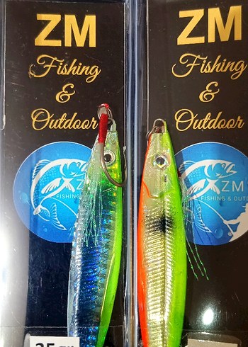 Çok Renkli 35 45 50 60 70 gr jigler - Görsel 19