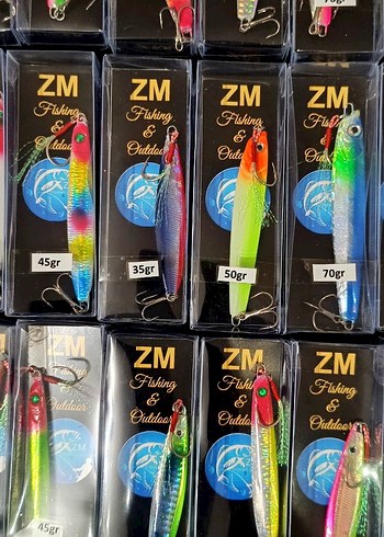 Çok Renkli 35 45 50 60 70 gr jigler - Görsel 18