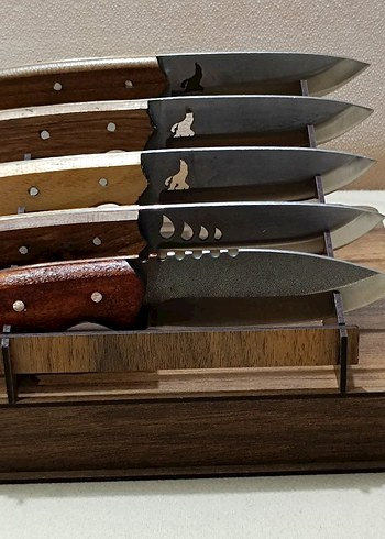 Ahşap Saplı Çelik Bıçak - Görsel 2