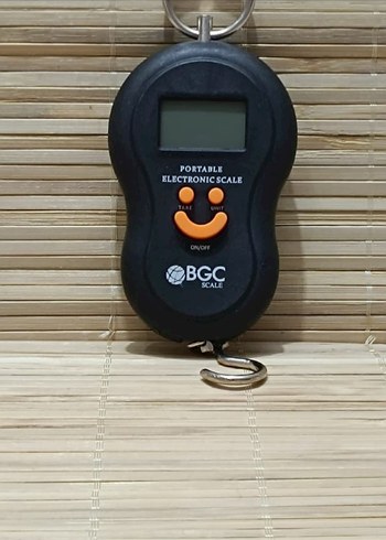 Taşınabilir Elektronik Kanca Tartı Siyah