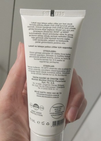 dermoskin güneş kremi - Görsel 6