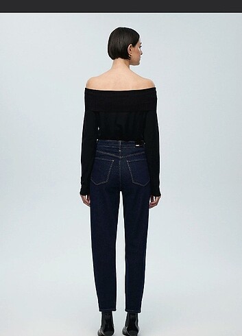 Mavi Mom Jean - Görsel 2