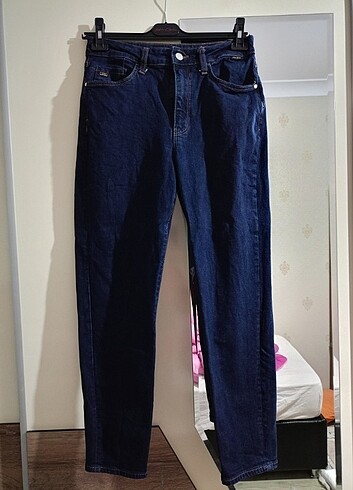 Mavi Mom Jean - Görsel 3