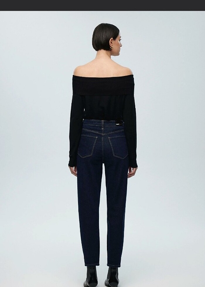 Mavi Mom Jean  - Görsel 2