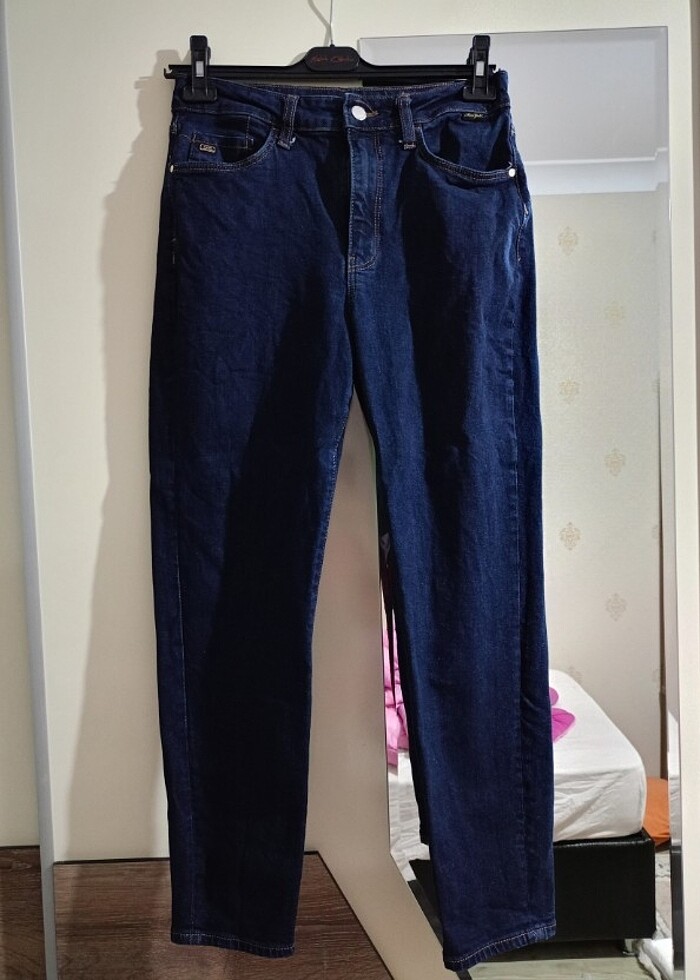 Mavi Mom Jean  - Görsel 3
