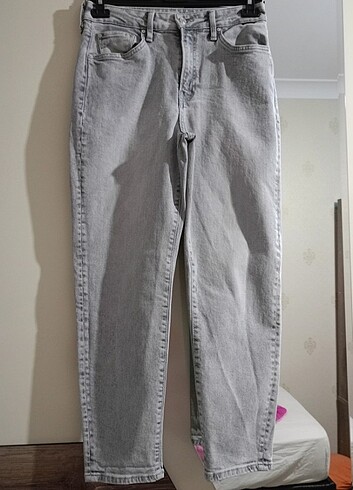 Mavi Gri Mom Jean  - Görsel 3