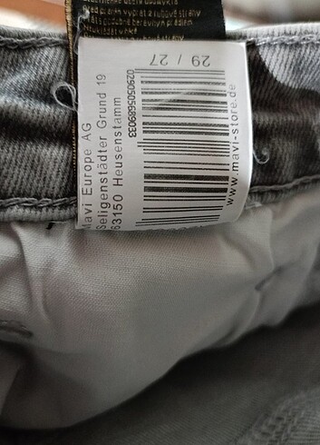 Mavi Gri Mom Jean  - Görsel 7