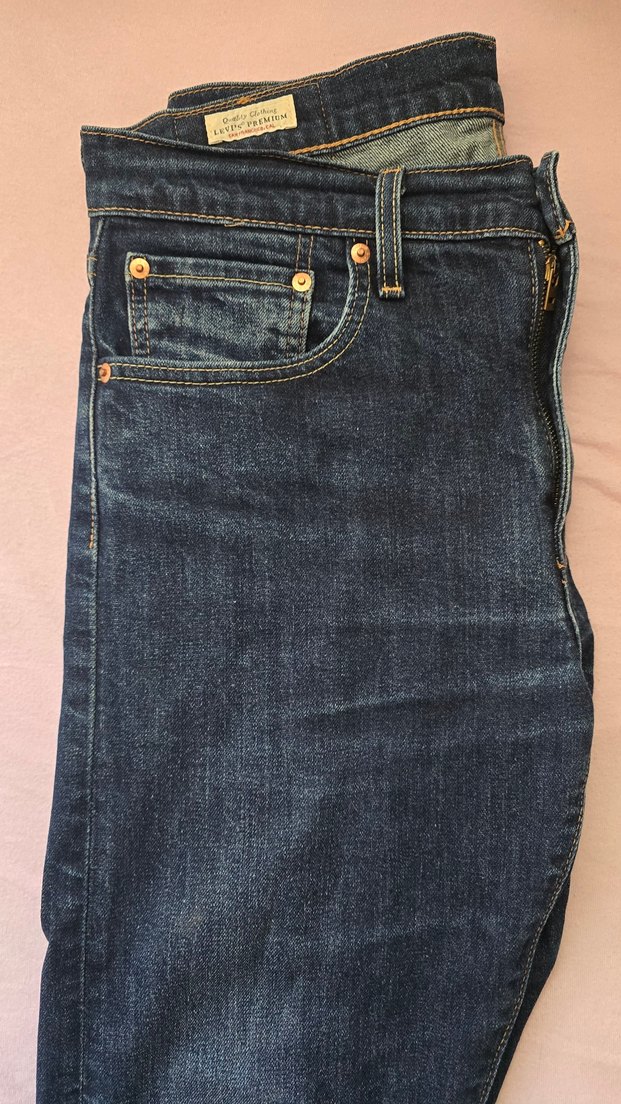 Levis Koyu Mavi Denim Jean — görsel 4/6