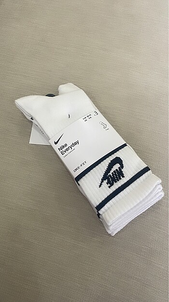 Orjinal Nike Crew Çoraplar (3 Çift)