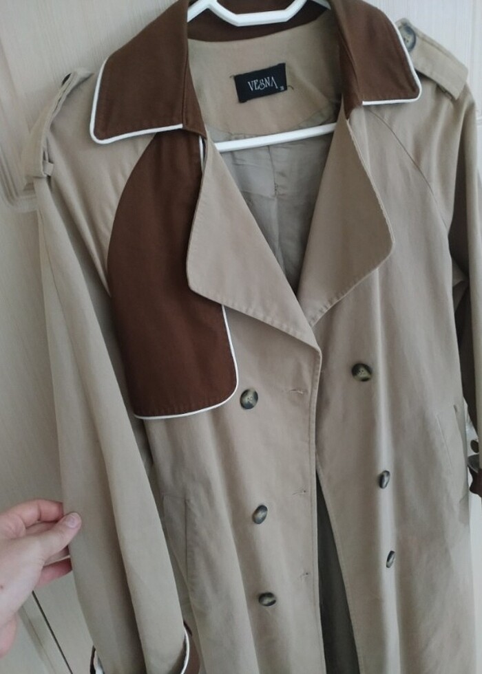 Vesna Desing trençkot - Görsel 4