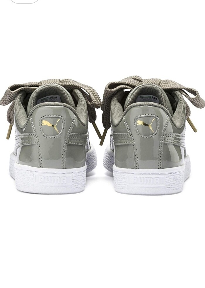 Puma Basket Heart Haki spor ayakkabı - Görsel 2