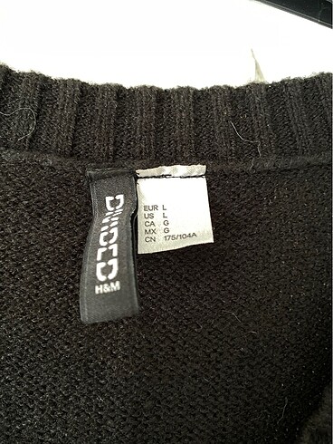 H&M HM SİYAH KAZAK