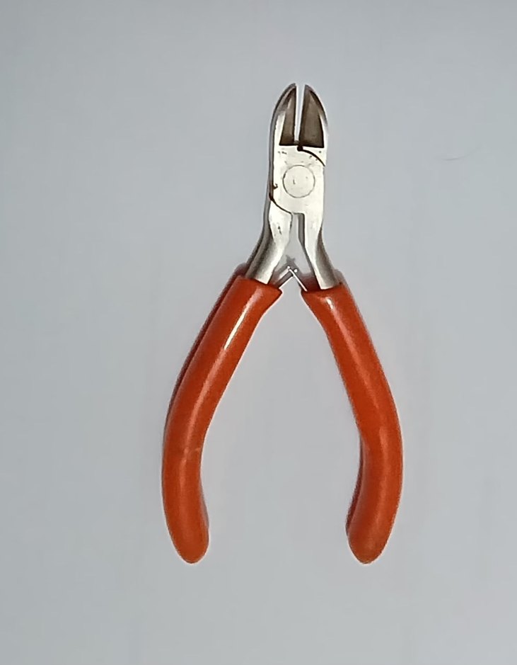 TURUNCU SAPLI  YAN KESKİ VE  BONCUK PENSİ - Görsel 2