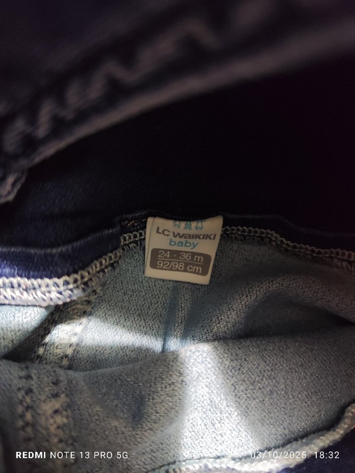 İkiz kot tulum & salopet - Görsel 4