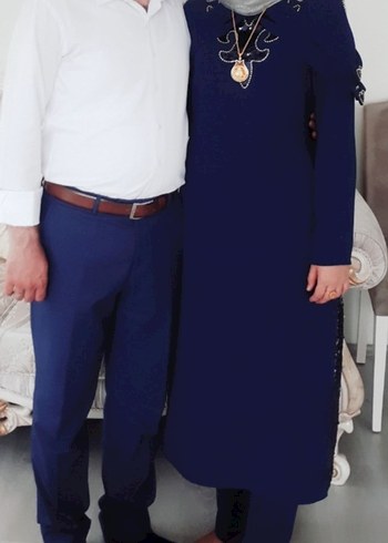 pul payet Tesettür abiye ikili takım - Görsel 4