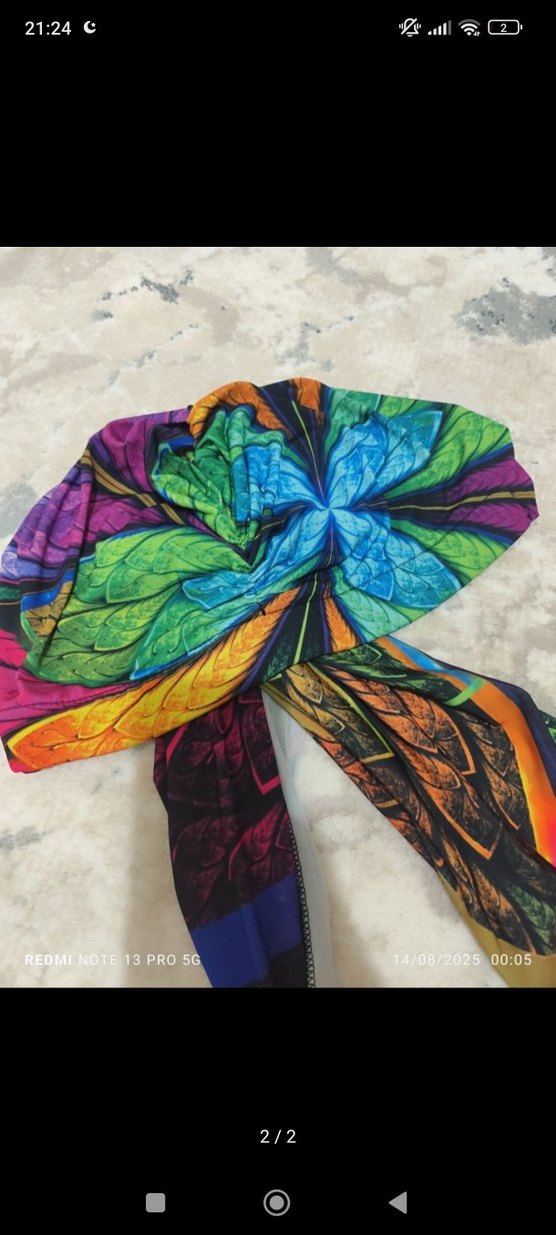 Bohem Çok Renkli Kadın Bone & Deniz bonesi - Görsel 2