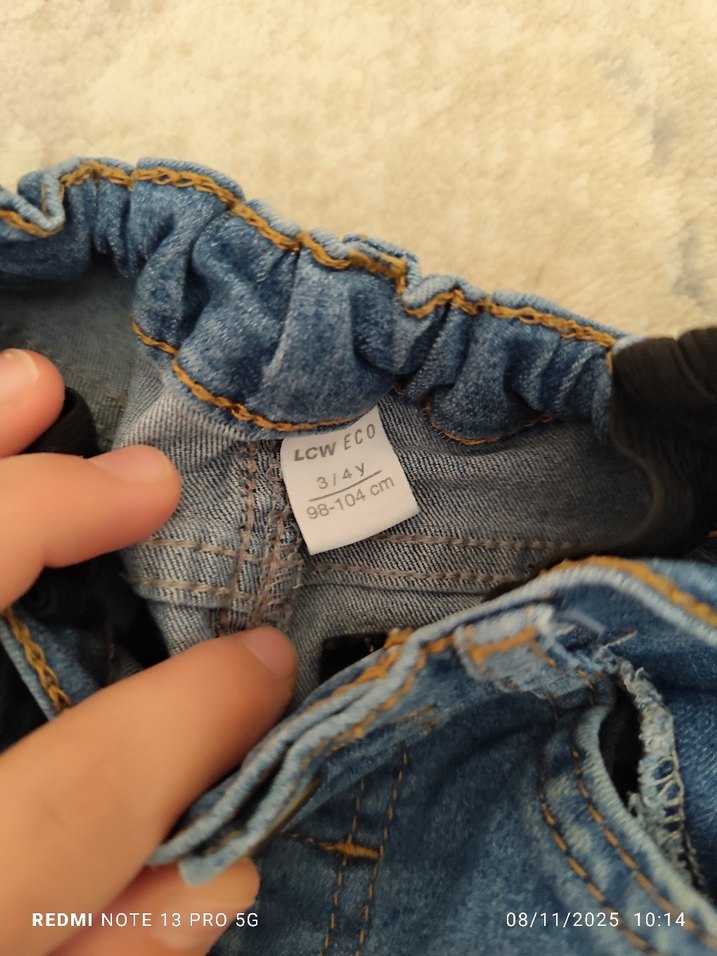 İkiz jean kot pantolon - Görsel 4