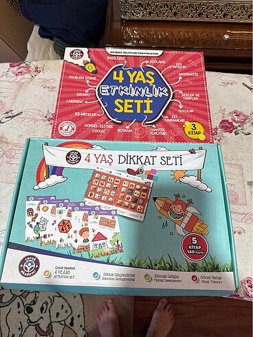 Çocuk Akademi dört yaş dikkat seti