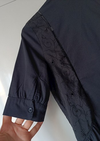 s Beden siyah Renk Siyah Gotik gömlek