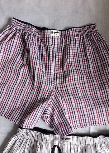 Erkek Gri Midi Boxer, Bol Kesim - Görsel 2