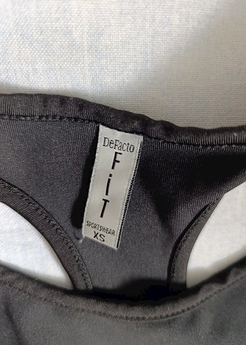 Siyah Yüksek Yakalı Atlet Crop Top - Görsel 5