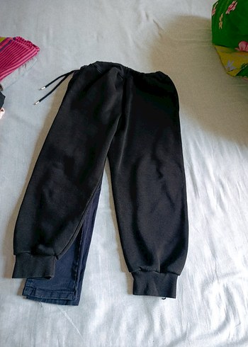 Erkek Çocuk Siyah Elastik Bel Kot Pantolon - Görsel 3