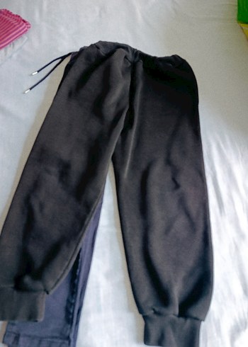 Erkek Çocuk Siyah Elastik Bel Kot Pantolon - Görsel 2