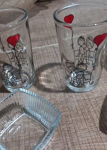 Renkli Desenli Beyaz Kahve Fincanı Seti - Görsel 4