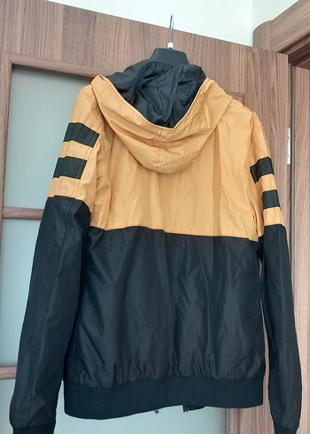 Moncler Sarı Siyah Fermuarlı Erkek Streetwear Mont