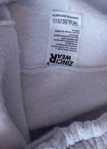 Gri Rahat Kesim Kadın Eşofman Altı büyük beden - Görsel 4